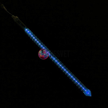 Тающая сосулька синяя (60см)