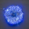 LED Клип Лайт, Flash,100м БЕЗ блока питания , синий