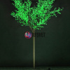 Световое дерево «Сакура», диаметр 3.0 м, высота 3.6 м, 2688 лепестков, зеленое