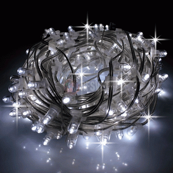 LED Клип Лайт, комплект 30м, Flash, белый