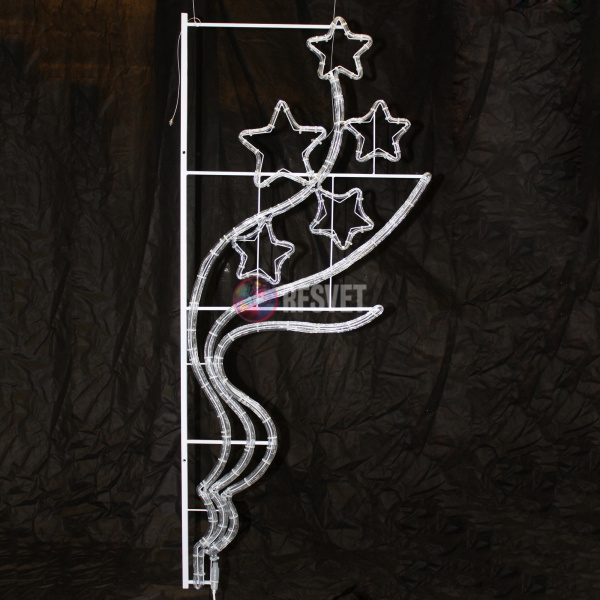 Светодиодная консоль "Звезды Победы" 150*60см