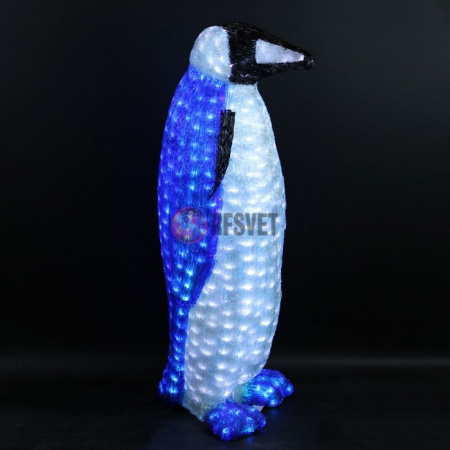 Световая фигура акриловая. Пингвин Королевский, 107 см