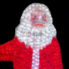 Акриловая фигура 3D Русский Дед Мороз с посохом, 200 см