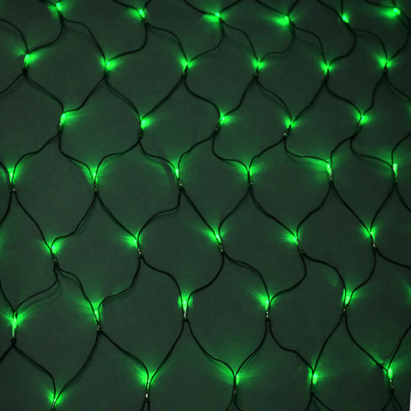 Гирлянда-сеть светодиодная (LED Нет Лайт), 2*3м, зеленая