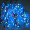 Гирлянда на деревья, 3 нити по 20 м, с трансф, синий