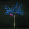 Световое дерево «Сакура», диаметр 2.0 м, высота 2.5 м, 1728 лепестков, синее